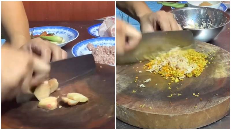 Sơ chế các nguyên liệu khác