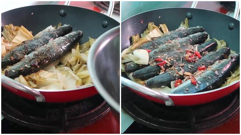 Kho cá nục