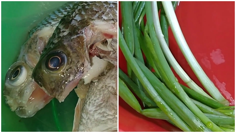 Nguyên liệu làm món cháo cá rô phi