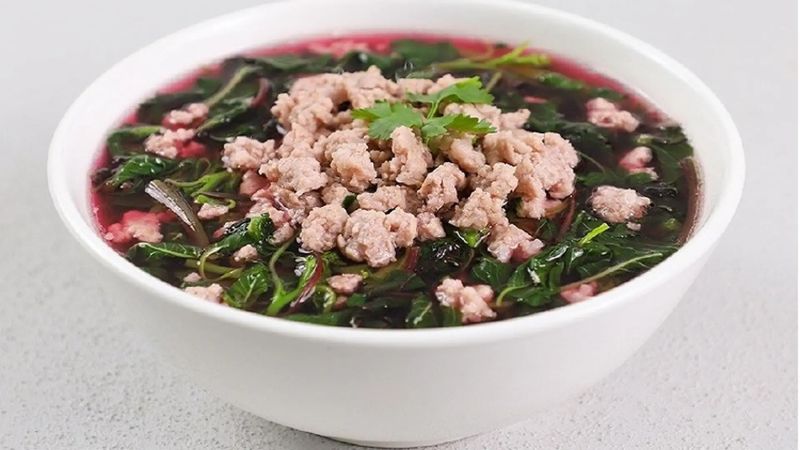 Những món ăn ngon từ rau dền