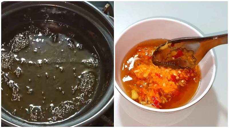 Làm nước mắm gừng