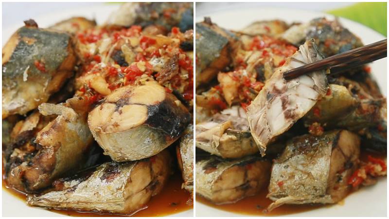 cá nục kho nước mía