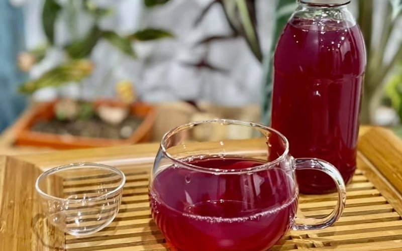 Uống nước lá tía tô bao lâu thì trắng da?