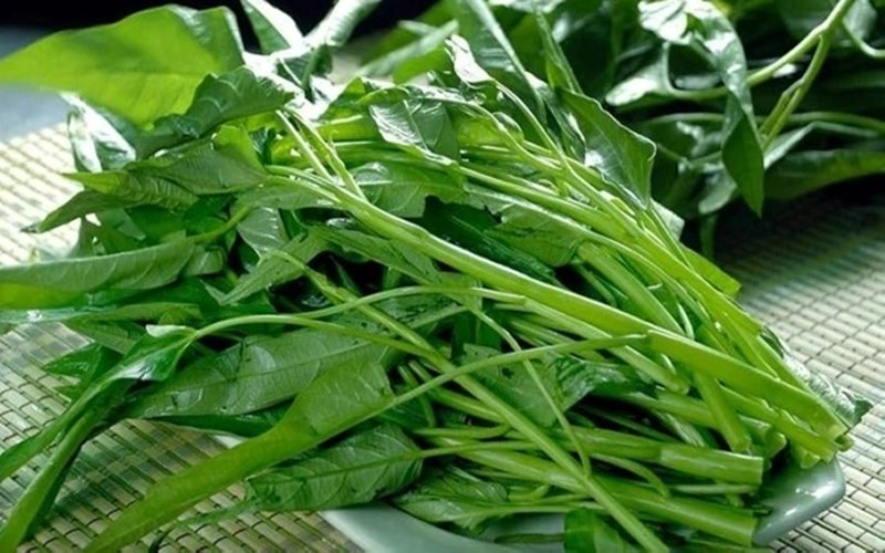 Người bệnh đau dạ dày có thể ăn rau muống