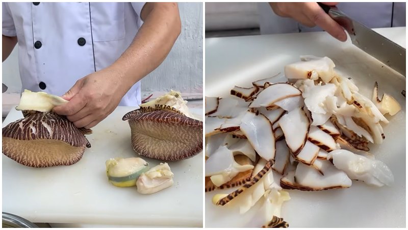 Sơ chế ốc giác