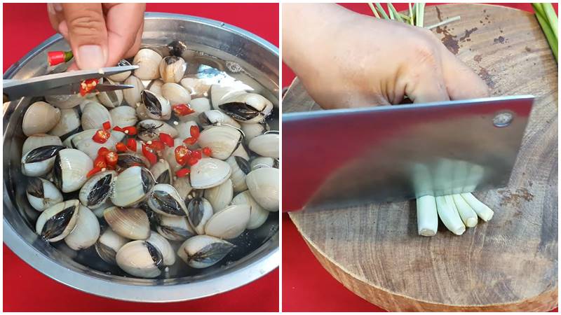Sơ chế các nguyên liệu
