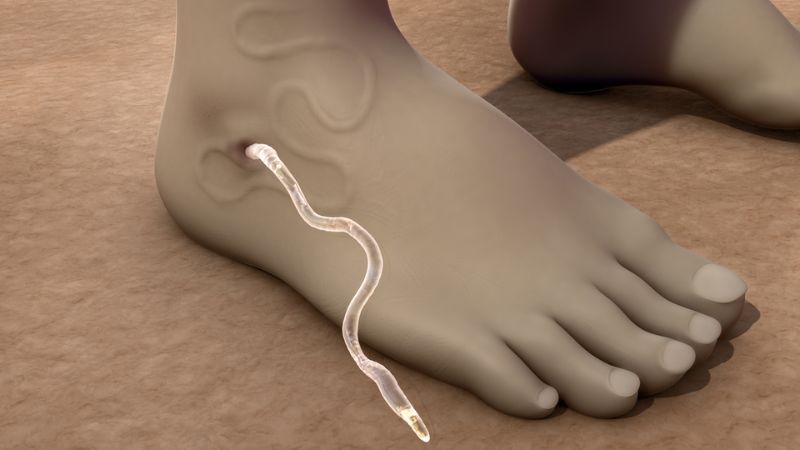 Nguyên nhân mắc bệnh giun rồng Nguyên nhân mắc bệnh giun rồng