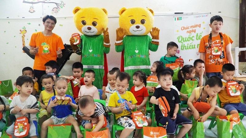 Thế giới của trẻ thơ luôn đầy sắc màu