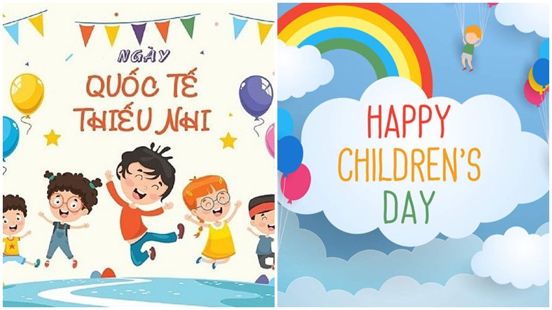 Chúc các bé có một ngày 1/6 thật vui