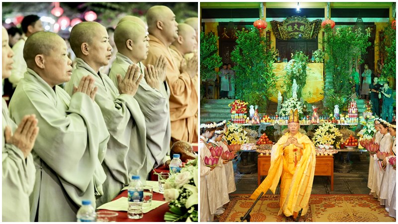 Nghi lễ Vu Lan – giây phút tâm linh thiêng liêng.
