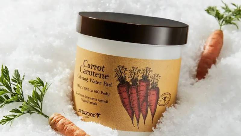 Skin Food Carrot Carotene Calming Water Pad
