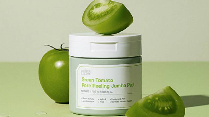 Sungboon Green Tomato Pore Peeling Jumbo Pad