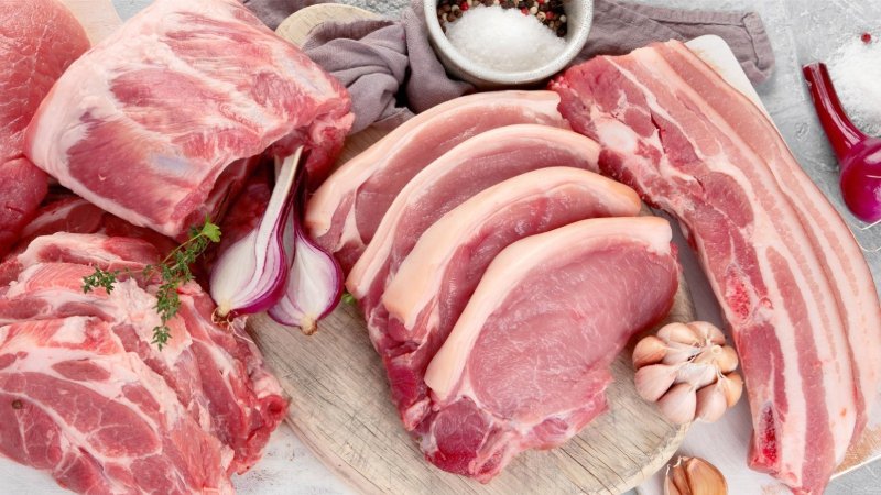 Giá thịt heo bán lẻ tại các chợ và siêu thị
