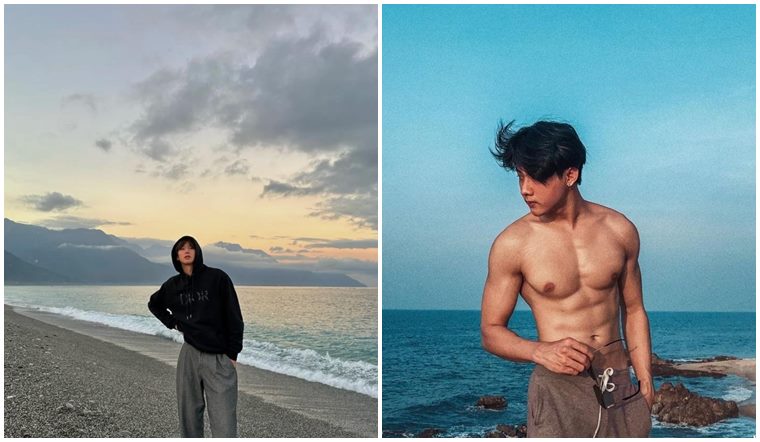 Tạo dáng chụp ảnh đứng nam: Tạo dáng ở biển