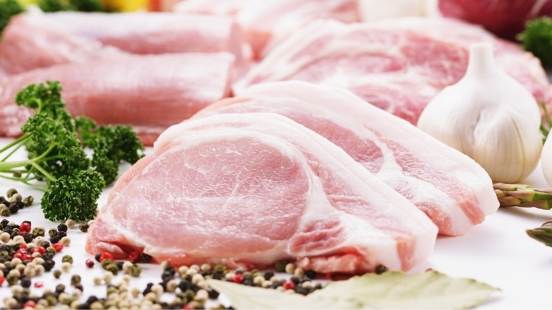 Giá thịt heo bán lẻ tại các chợ và siêu thị