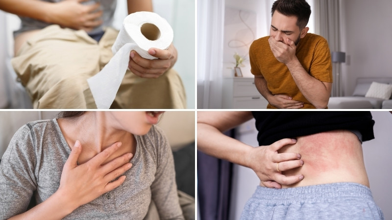 Các biểu hiện ít phổ biến nhưng cần chú ý