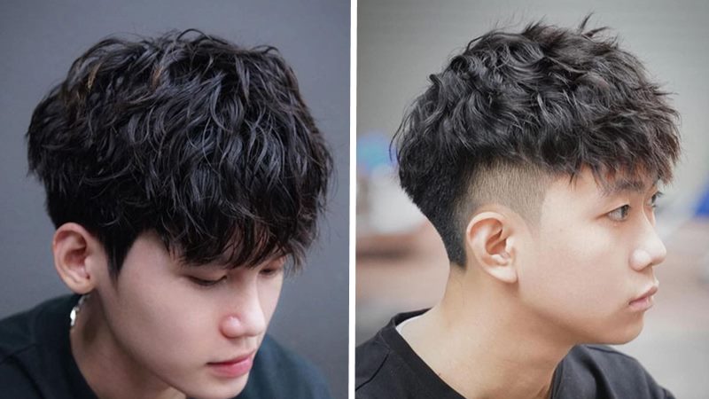 Tóc Ivy League uốn xoăn