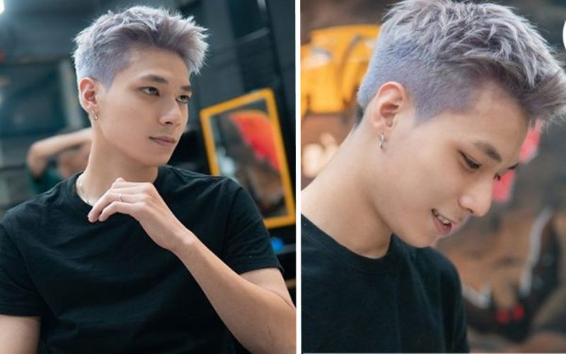 Tóc Ivy League undercut