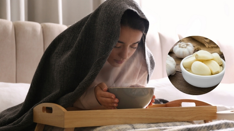 Lợi ích của xông tỏi