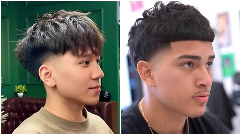 Kiểu tóc Edgar Taper Fade xù nhẹ