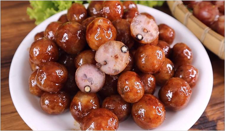 Cách làm lạp xưởng hồ lô (lạp xưởng bi) thơm ngon