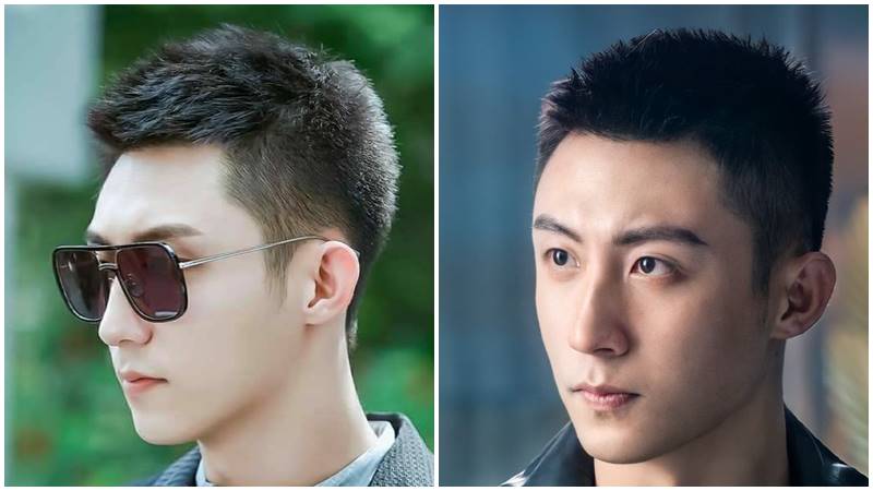 Kiểu tóc layer Textured Buzz Cut