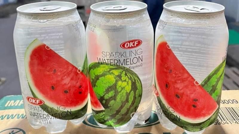 Nước soda trái cây OKF