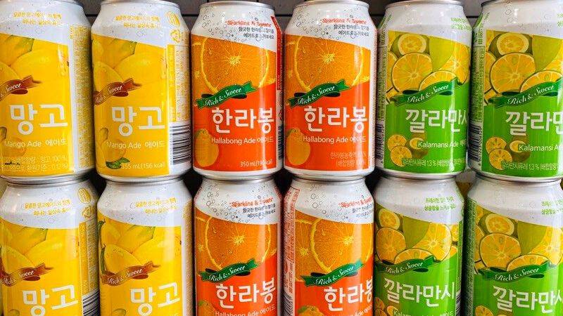 Nước ép trái cây có gas ADE