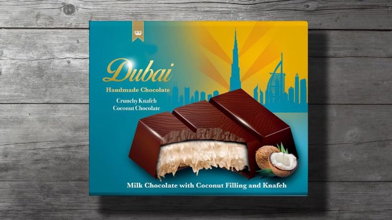 Socola Dubai vị Socola Dừa (Coconut)