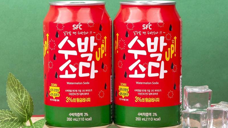 SFC soda vị dưa hấu