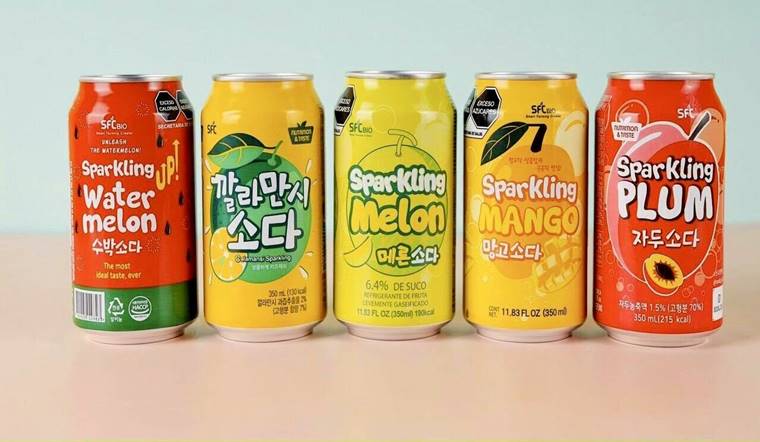 Giải nhiệt hiệu quả với 5 hương vị nước soda trái cây SFC