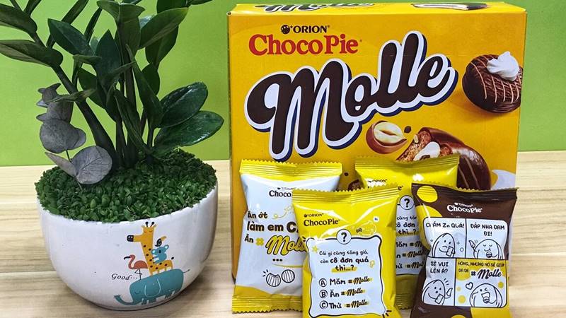 Bánh Chocopie Molle vị truyền thống