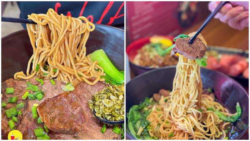 Một tô mì bò nóng hổi tại Cow Mee Inn