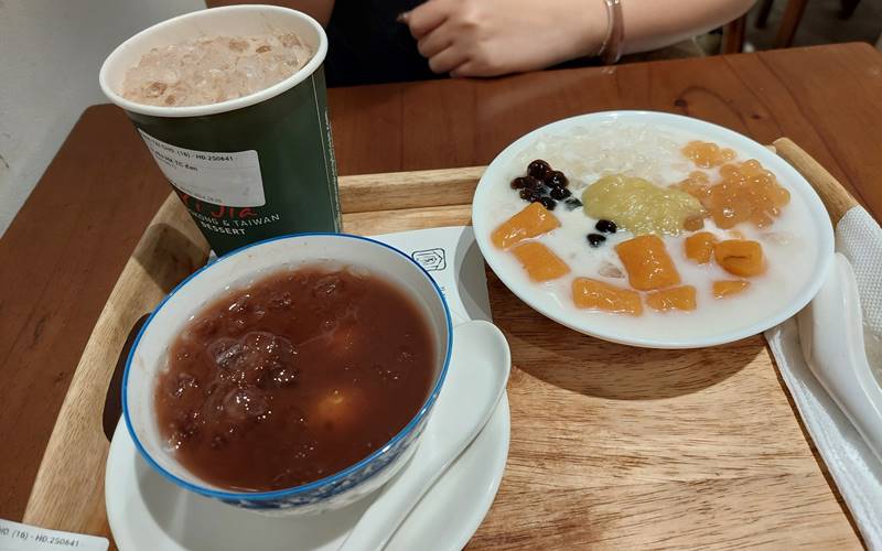 Tráng miệng Đài Loan không thể thiếu tại Yi Jia Dessert