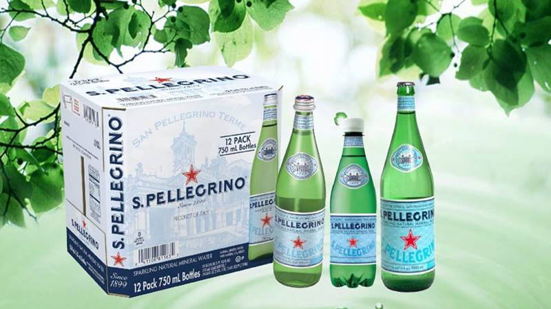 Nước khoáng có gas San Pellegrino