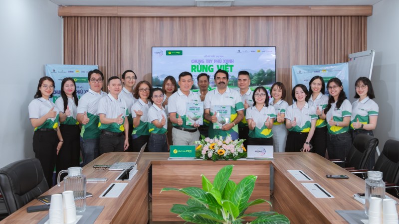 Wipro Consumer Care & Bách hóa XANH “Chung Tay Phủ Xanh Rừng Việt”