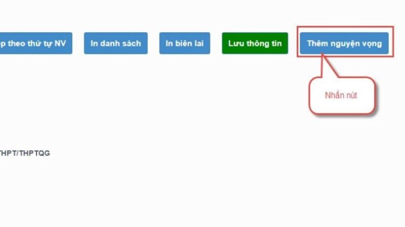 Nhập chính xác thông tin để xét tuyển hiệu quả