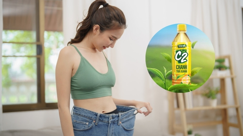 Uống trà xanh C2 có giảm cân không?