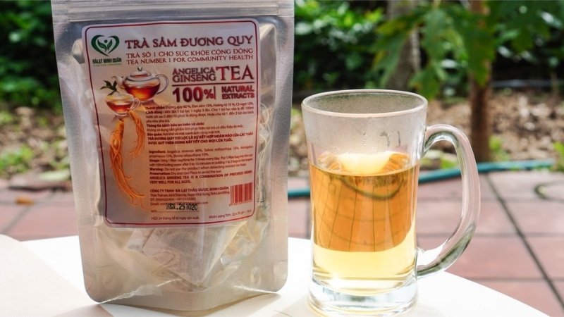 Trà đương quy gây co bóp tử cung, nguy cơ sảy thai