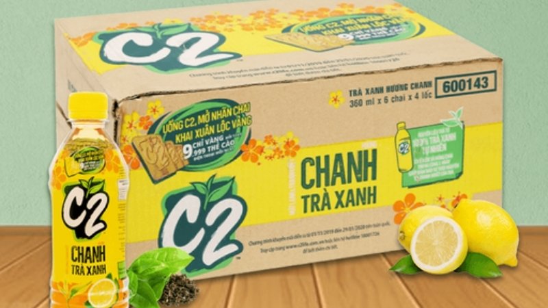 Bảng giá thùng trà xanh C2