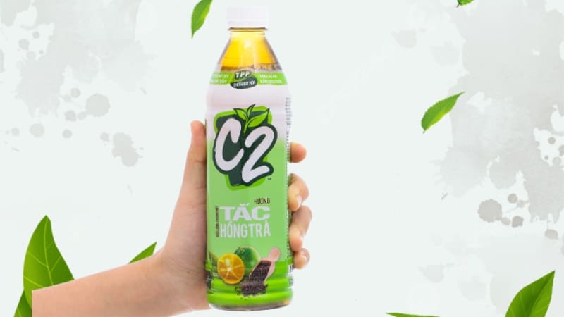 Hồng trà C2 hương tắc kết hợp vị chua nhẹ và tinh dầu tự nhiên