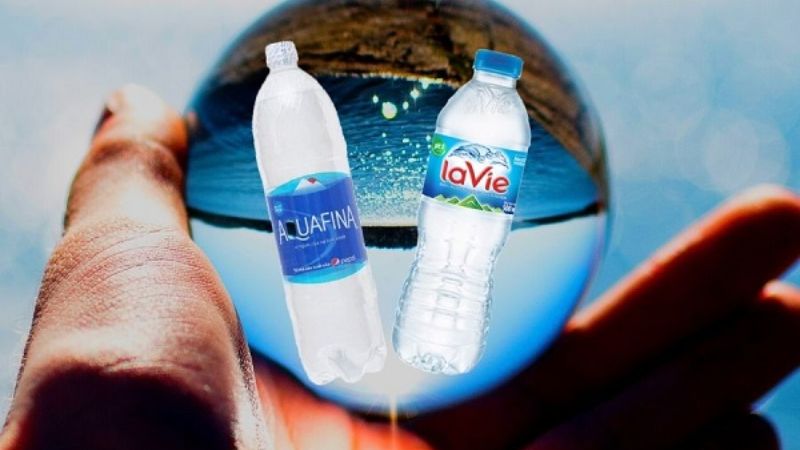 Nên chọn Aquafina hay Lavie?