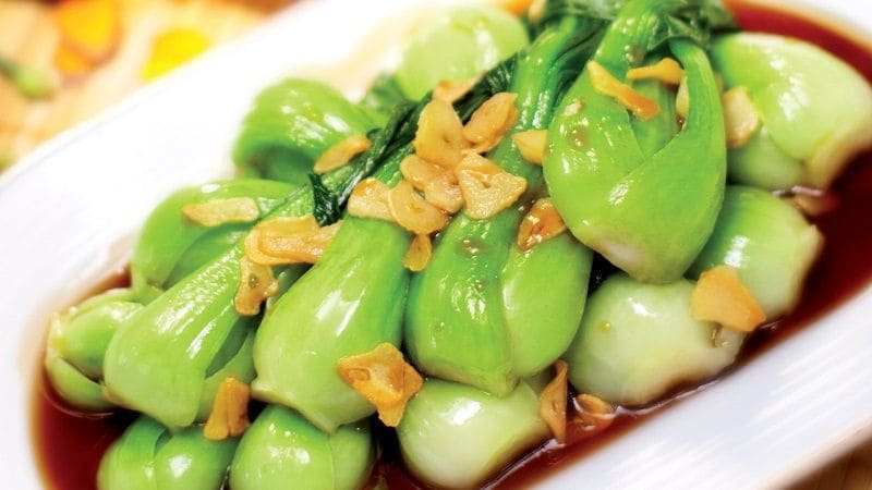 Cải thìa xào dầu hào tươi ngon, đậm đà, dễ làm