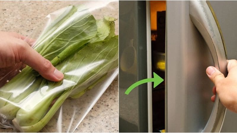 Giữ cải thìa tươi lâu bằng cách để nơi thoáng mát