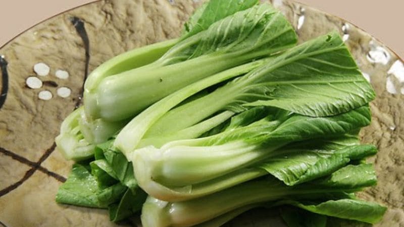 Cải thìa lý tưởng cho người ăn kiêng low-carb và ít calo