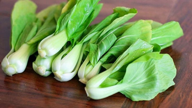 100g cải thìa giàu vitamin, khoáng chất và hỗ trợ tiêu hóa
