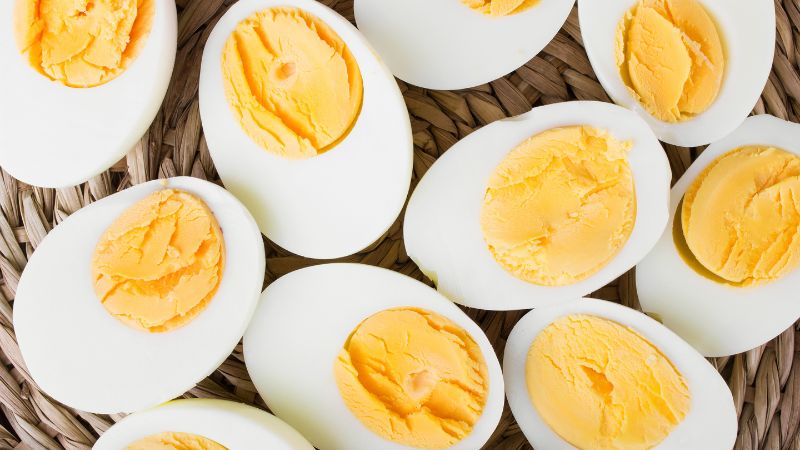 Cách ăn trứng luộc giảm cân hiệu quả