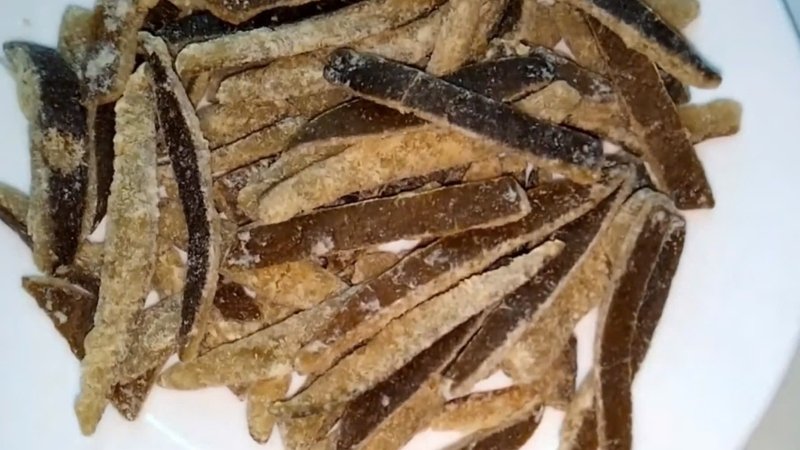mứt vỏ cam sành