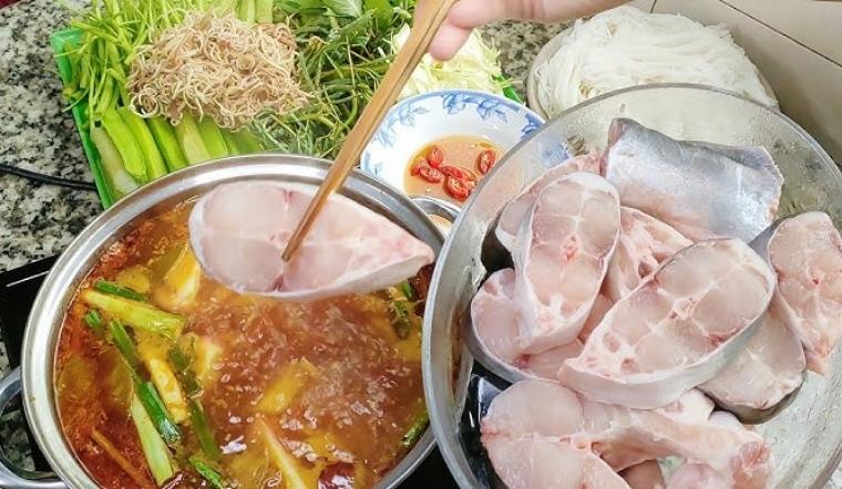 Cách nấu lẩu cá basa chua cay đậm đà hương vị