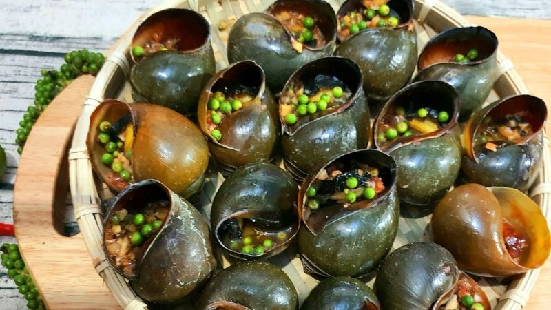 Ốc bươu nấu món gì ngon?